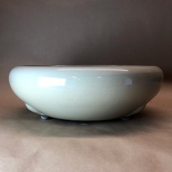 Bonsai-skl, JAP5-L, glaseret, rund, creme