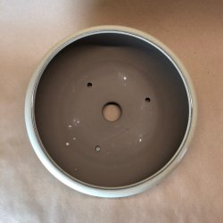 Bonsai-skl, JAP5-M, glaseret, rund, creme