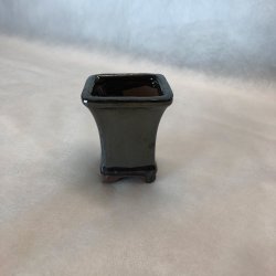 Bonsai-skle, MINI, glaseret brun