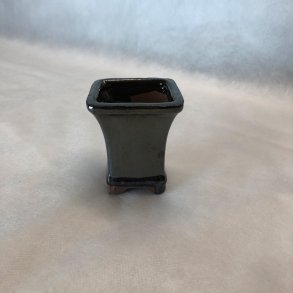 Bonsai-sk�le, MINI, glaseret brun