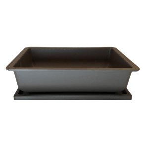 Bonsai-sk�le - Brune, Tr�ning, Kunsstof