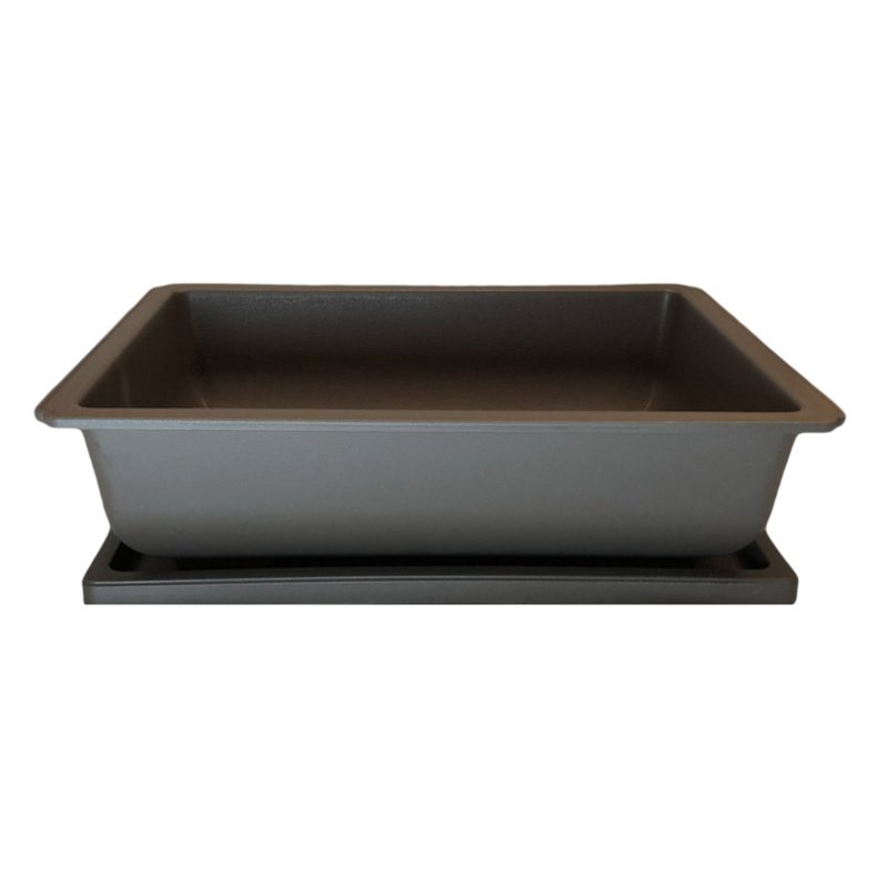 Bonsai-sk�le - Brune, Tr�ning, Kunsstof