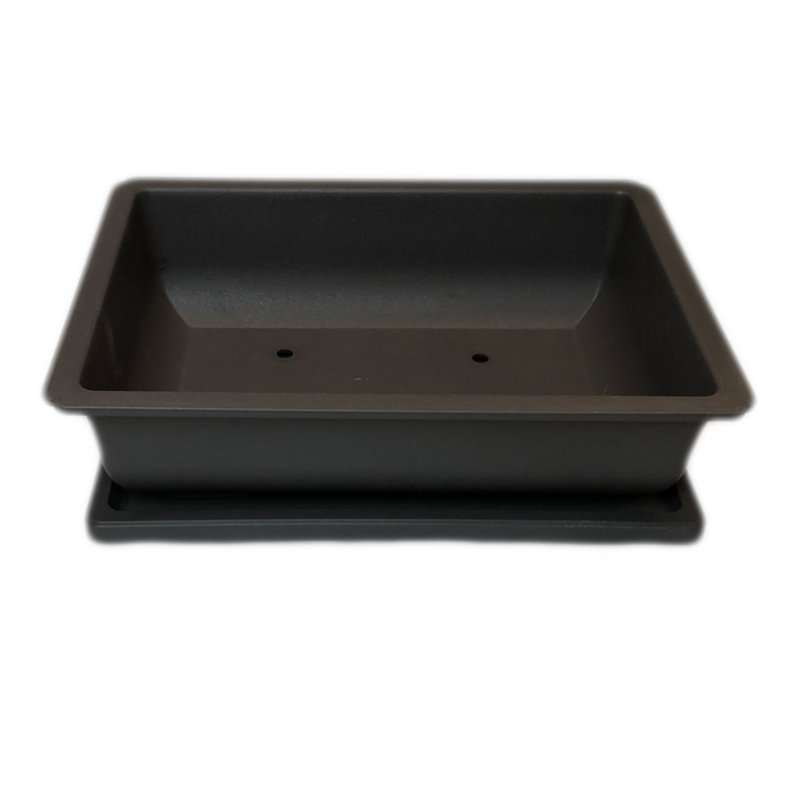 Bonsai-sk�le - Brune, Tr�ning, Kunsstof