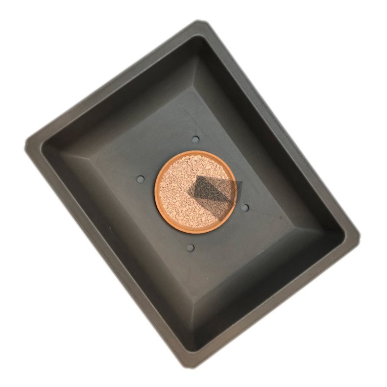 Bonsai-sk�le - Brune, Tr�ning, Kunsstof