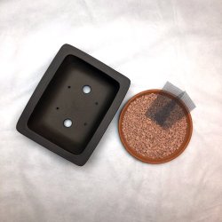 Shohin-sk�l, Rektangul�r med kant