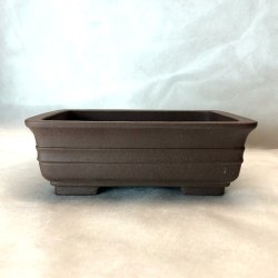 Bonsai-skl, str. 1, uglaseret, rektangel, buet kant