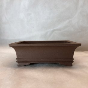 Bonsai-skl, str. 1, uglaseret, rektangel,  udad buet