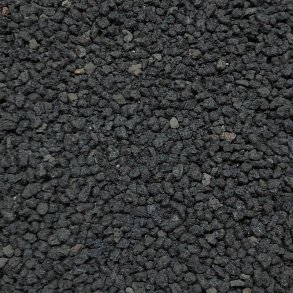 Lava, 2 - 5 mm (sort)