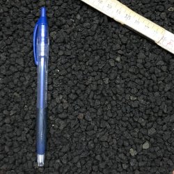 Lava, 2 - 5 mm (sort)