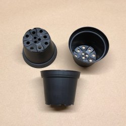 Potte - 8 cm rund kunststofpotte