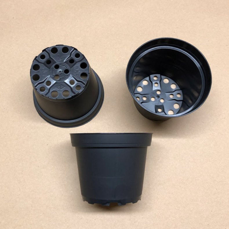 Potte - 10 cm rund kunststofpotte