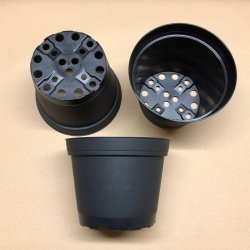 Potte - 15 cm rund kunststofpotte