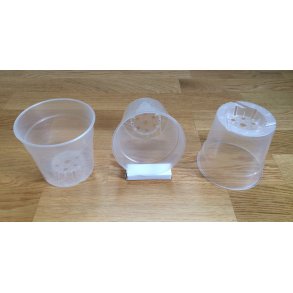 Potte <br /> 12 cm orkidpotte <br/> transperent